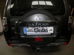 Фаркоп оцинкованный Galia M082A для Mitsubishi Pajero IV 2007-, Pajero III 2000-2007(паспорт и сертификат в комплекте)(без электрики)