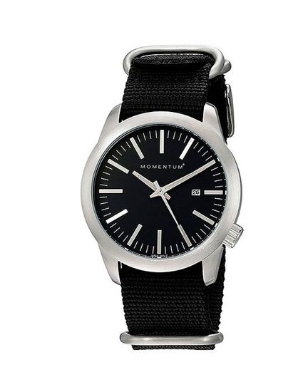 Канадские часы Momentum LOGIC BLACK минерал 1M-SP10B7B