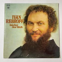 Винтажная виниловая пластинка LP Ivan Rebroff Иван Ребров Lieder Der Welt (Canada 1972)