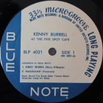 Kenny Burrell With Art Blakey / On View At The Five Spot Cafe (LP)