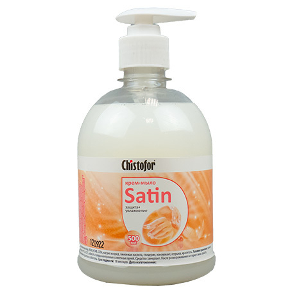 Жидкое крем-мыло Chistofor Satin 0.5 л