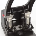 Дырокол металлический МОЩНЫЙ BRAUBERG "Heavy duty", до 100 листов, черный, 226869