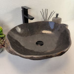 Раковина из речного камня RS-65379 52*45*16 0862