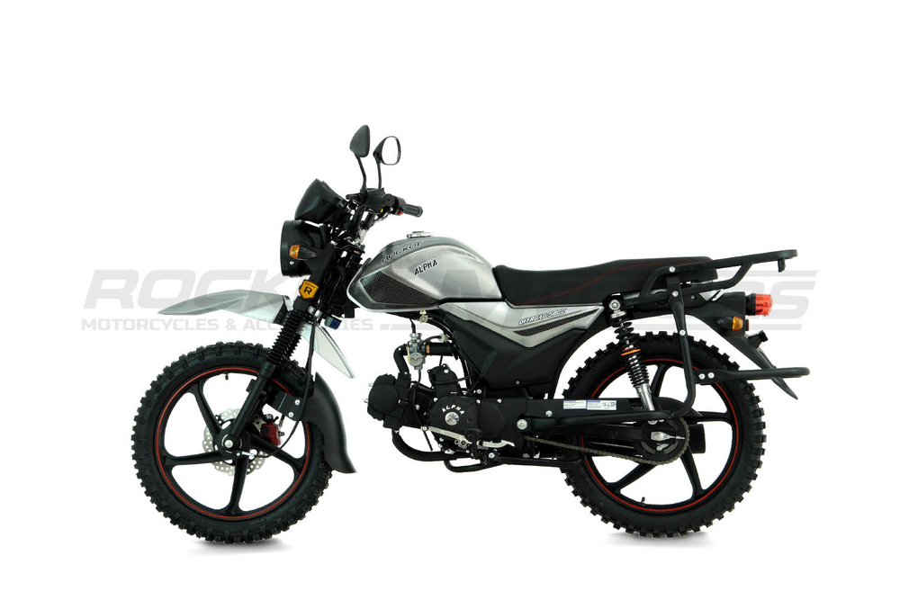 Мопед ROCKOT ALPHA OFFROAD (серый металлик)