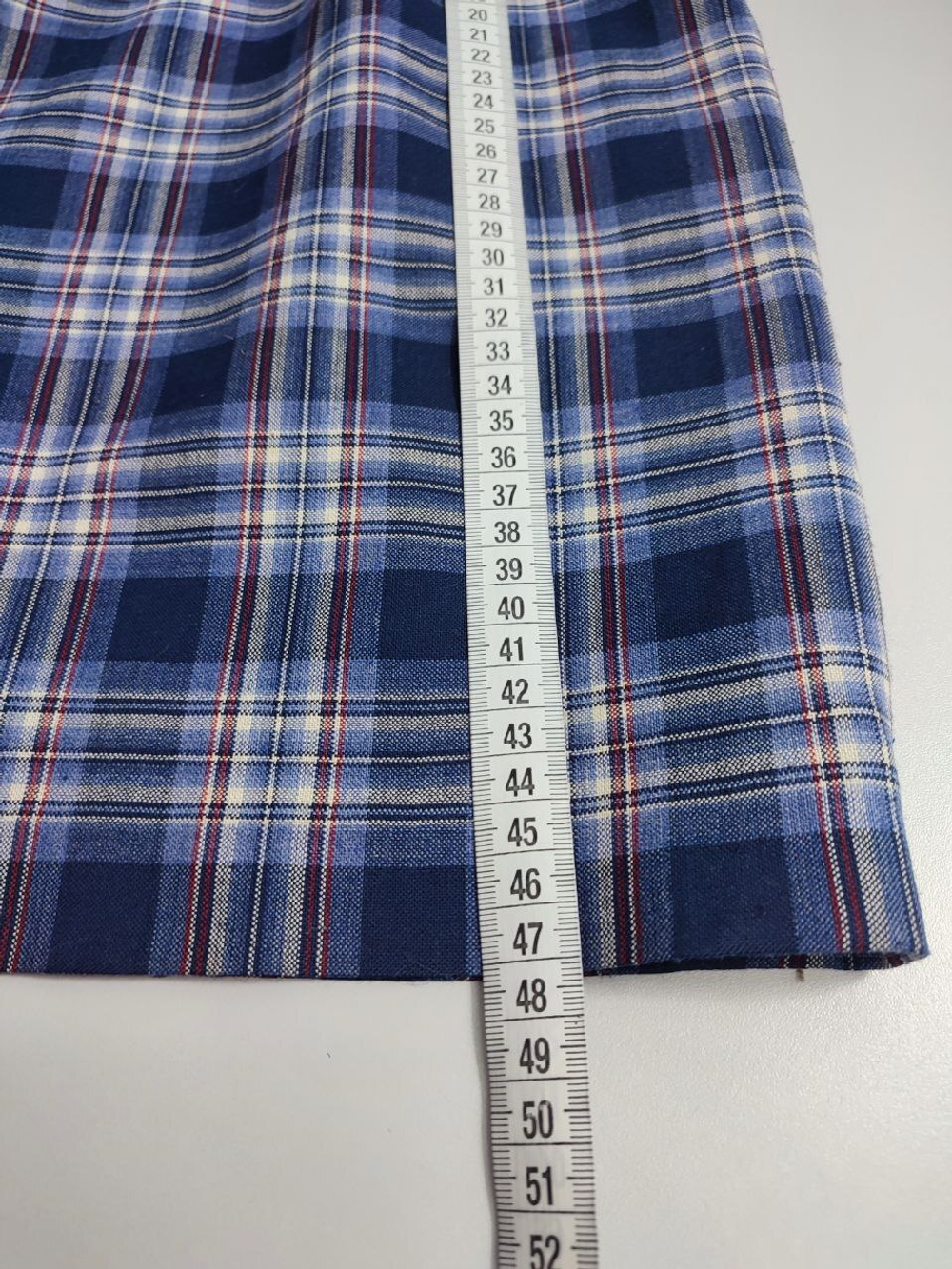 Юбка в клетку 44 размер