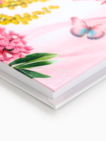 Ежедневник в твердой обложке А5, 80 л «С 8 Марта»