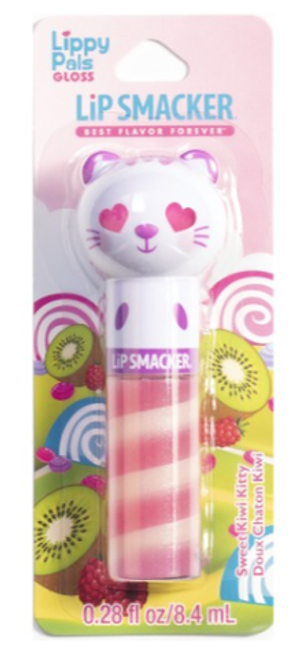 Lip Smacker Блеск для губ Lippy Pals Gloss Sweet Kiwi Kitten с ароматом киви 8.4 г