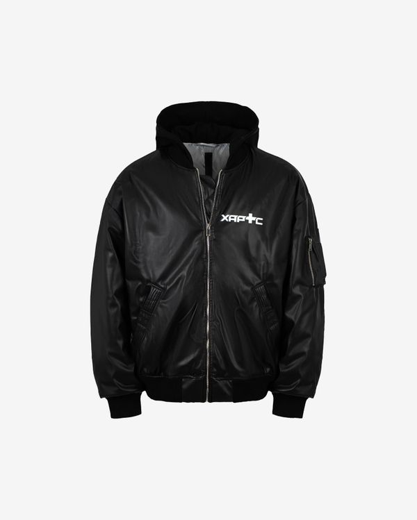 Бомбер Moskva Black Series Oversized черная - фото 1