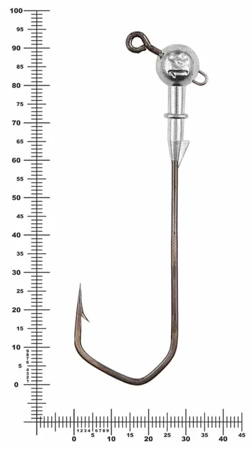 Джиг некрашеный Stinger Eye Jig, крючок Vido Craft VD-079 10/0 (3шт/уп)