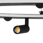 740467 Люстра DIVE LED 90W 4900LM G ЧЕРНЫЙ 3000-6000К