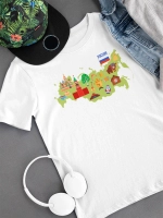 Футболка с гербом России