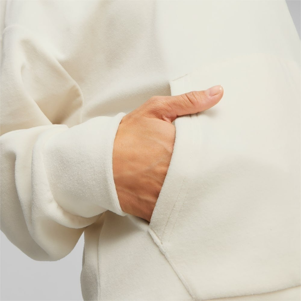 Толстовка женская Puma ESS ELEVATED Velour Hoodie