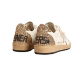 Кеды Golden Goose Ball Star with Metallic leather star and Glitter heel tab