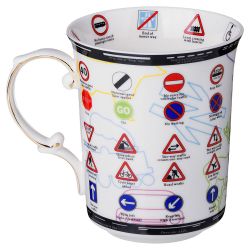 КРУЖКА LEFARD "ДОРОЖНЫЕ ЗНАКИ" 500 МЛ (КОР=24ШТ.)