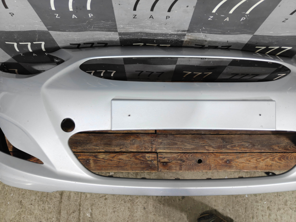 Бампер передний Hyundai Solaris 1 (RB) 10-14 Б/У Оригинал 865114L000