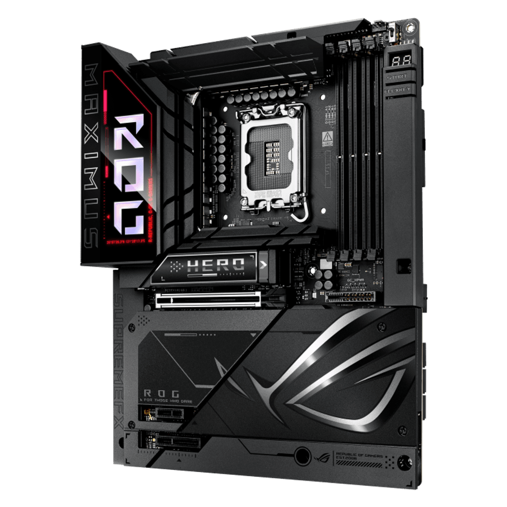 Материнская плата ASUS ROG MAXIMUS Z890 HERO BTF, LGA1851 4xDDR5 4xSATA 6xM.2 HDMI USB-C ATX