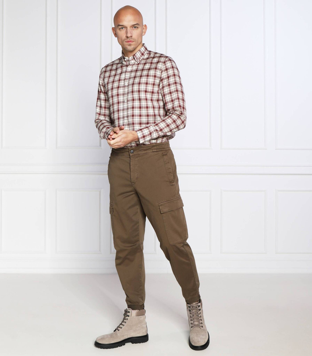 рубашка c-hal-bd-223 BOSS BLACK - кремовый(50478945)