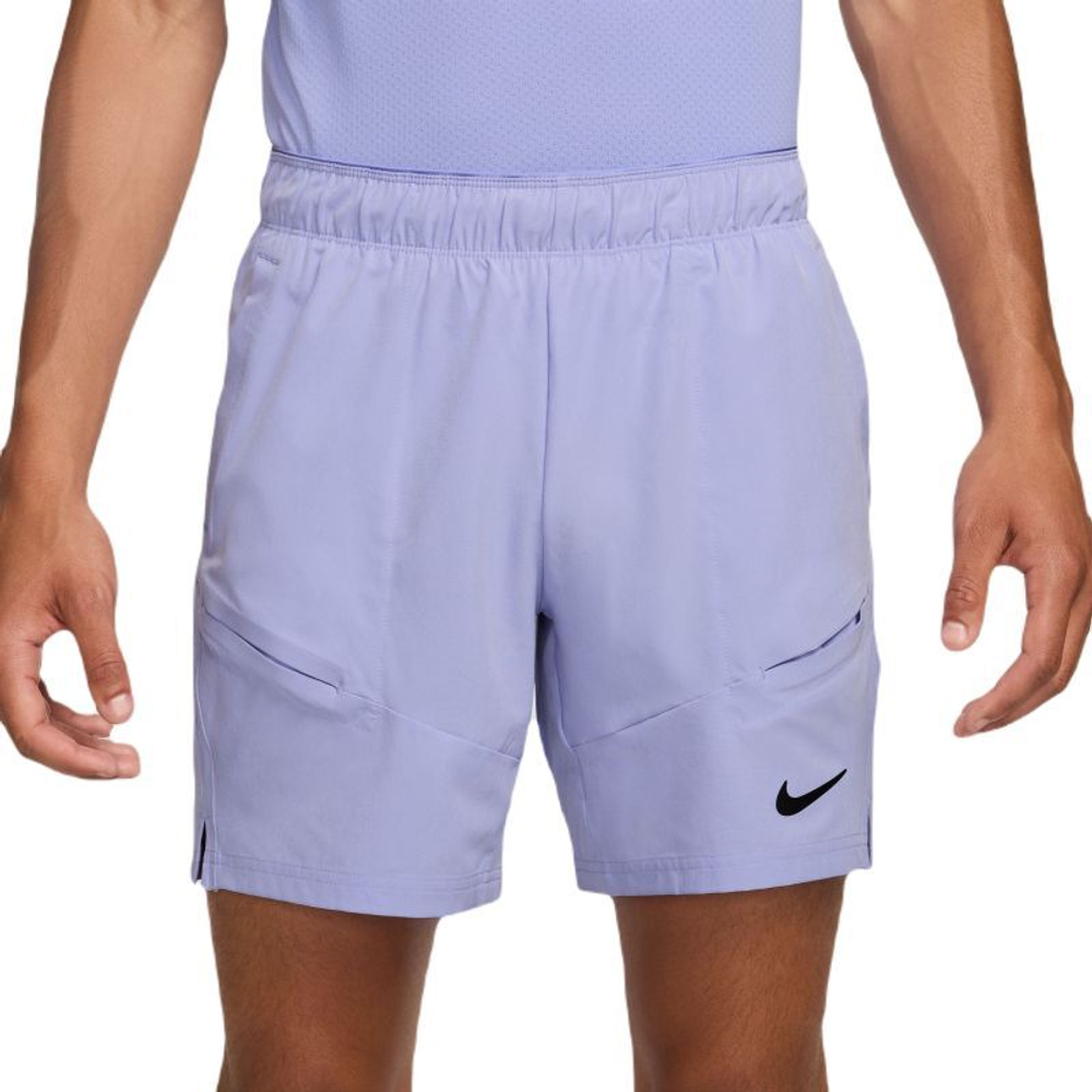 Мужские теннисные шорты Nike Court Dri-Fit Advantage 7" Tennis - Фиолетовый