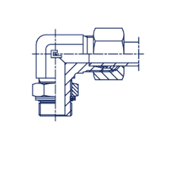 Штуцер FRG90 DL42 BSP 1.1/2" (в сборе)