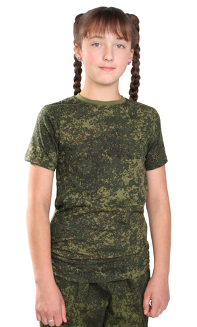 Футболка детская Цифра зелёная