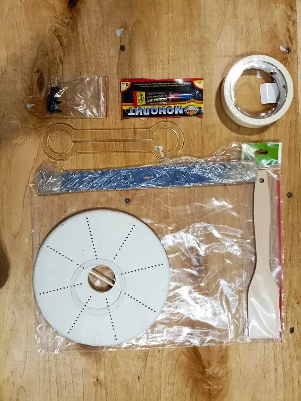 Натяжной потолок комплект 550*450, полотно MSD Classiс, Матовый потолок своими руками