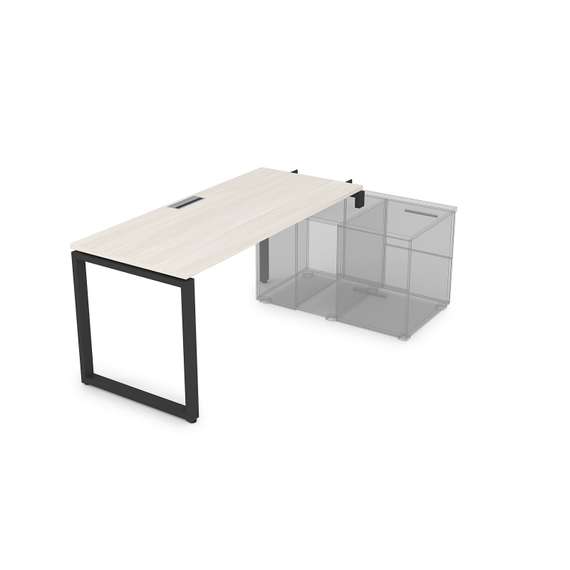 СТН-О.989 Стол системы БЕНЧ линейный, три опоры, начальный (1400*800*750)