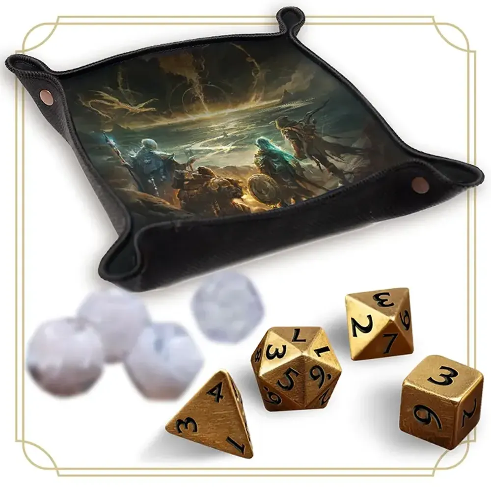 [Предзаказ] Deluxe Dice set &amp; Dice Tray