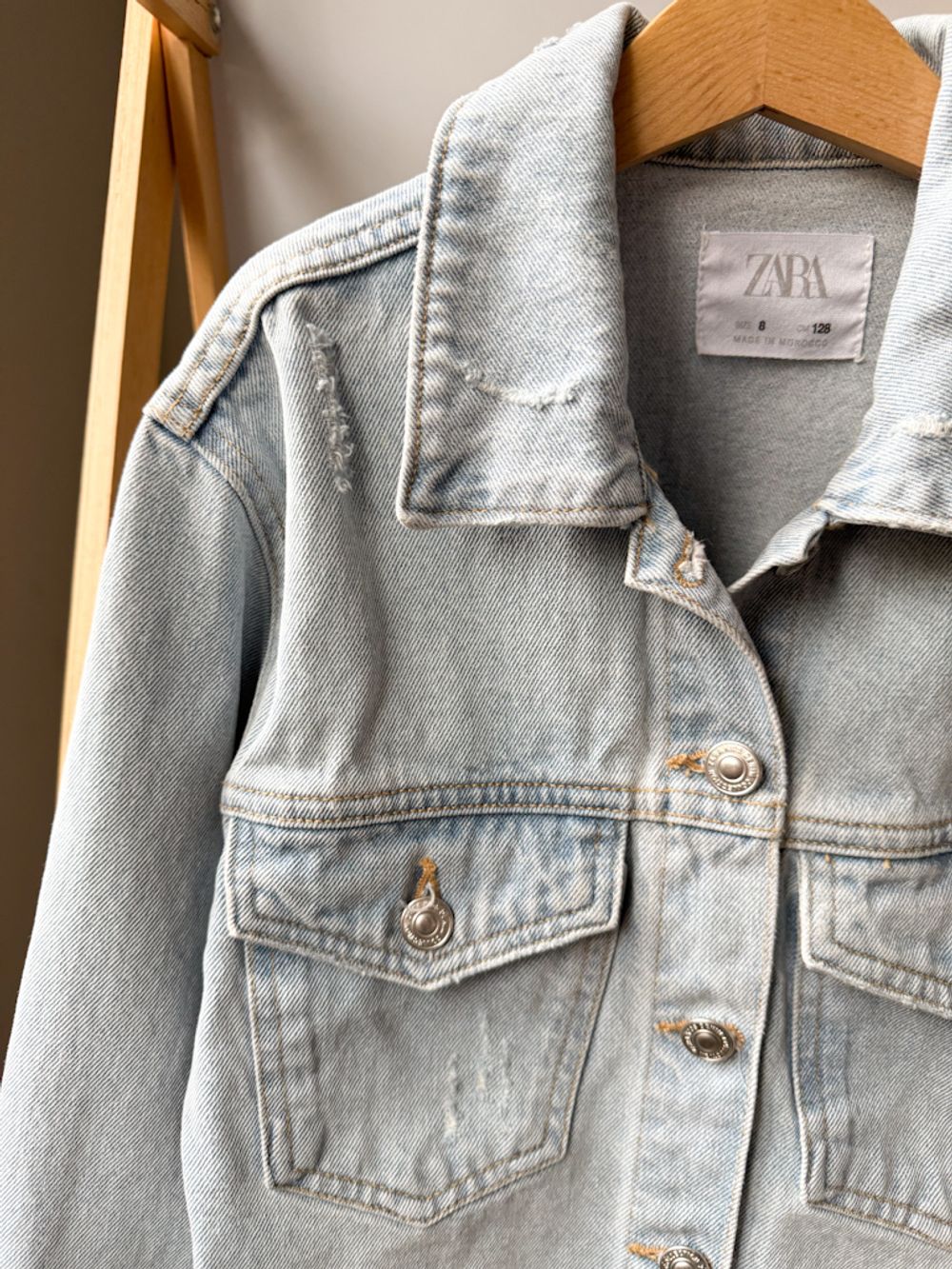 Джинсовая куртка Zara, 128
