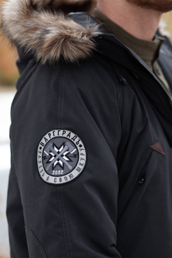 Куртка-Парка Варгградъ мужская тёмно-серая «Русколань»