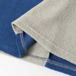 Поло Ymkashix color block HTF синий/песочный