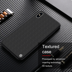 Тонкий текстурный чехол из нейлонового волокна от Nillkin для iPhone X и XS, серия Textured Case