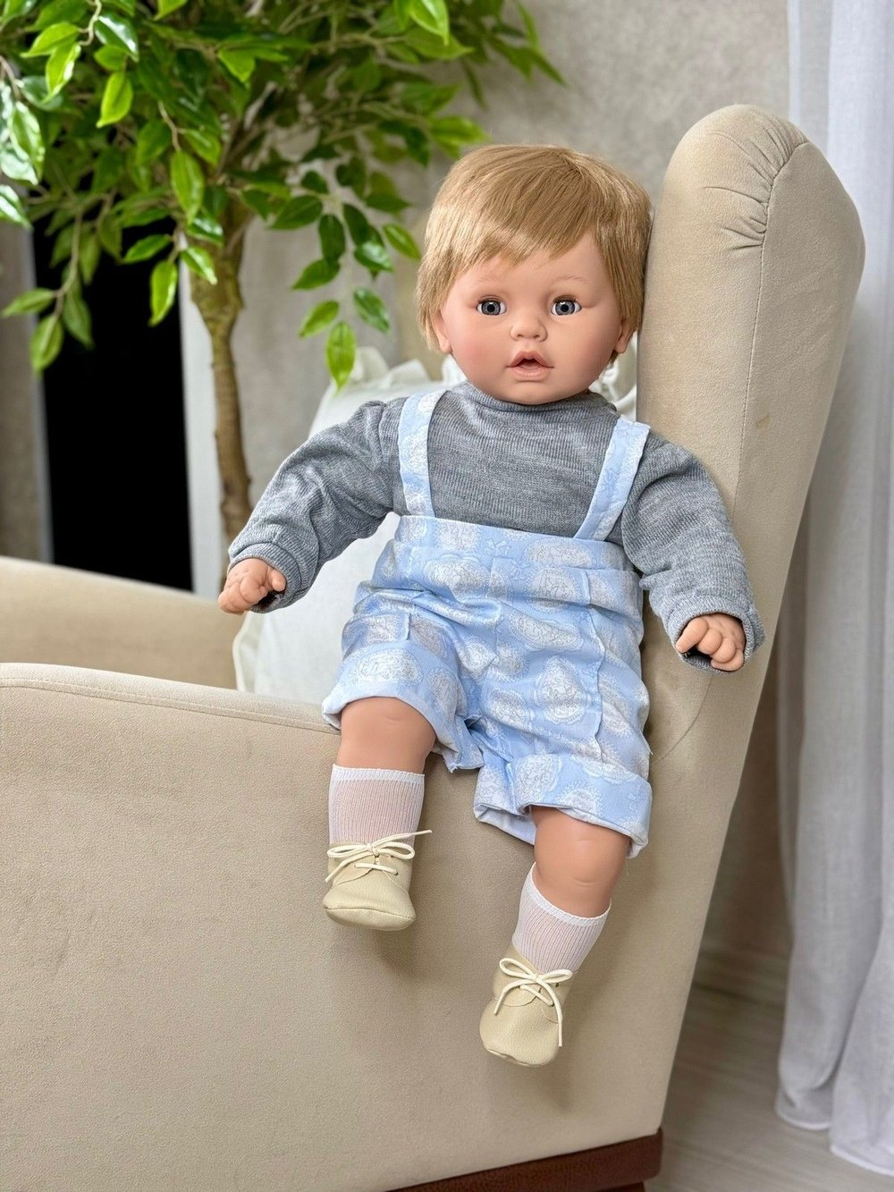 Кукла Berbesa мягконабивная 62см Dulzon (8042S)