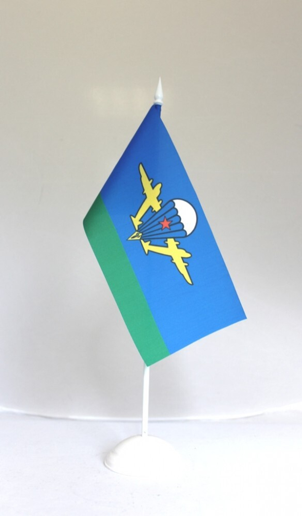 Флажок настольный на подставке (10х20 см) ВДВ СССР