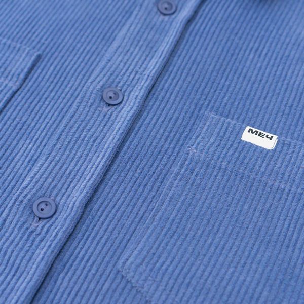 Рубашка FW23 Velvet Sapphire Blue Светло-синяя - фото 6