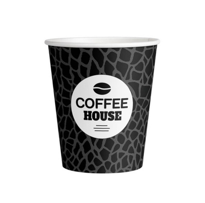 Бумажный стакан 250 мл 1 слой