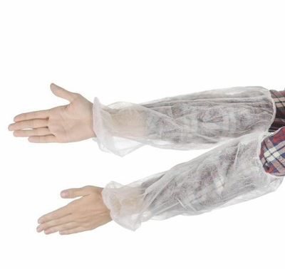 Нарукавники, 20х40 см, нетканый материал, 10 штук в упаковке