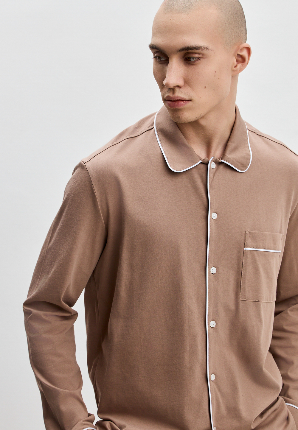 Пижама мужская Ihomewear Classic Men Beige
