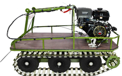 Мотобуксировщик вездеход KOiRA T9 R (понижающий редуктор)