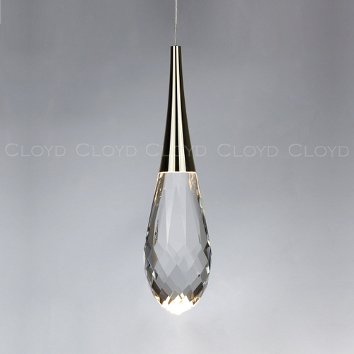 Подвесной светильник Cloyd IONIC P1 / выс. 32 см - золото (арт.11564)