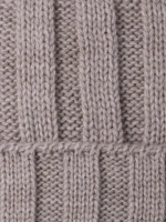 Шапка для мальчика осенняя вязаная и снуд