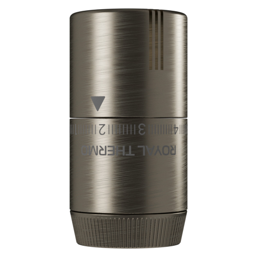 Термоголовка жидкостная Royal Thermo Design М30х1,5 (никель матовый)