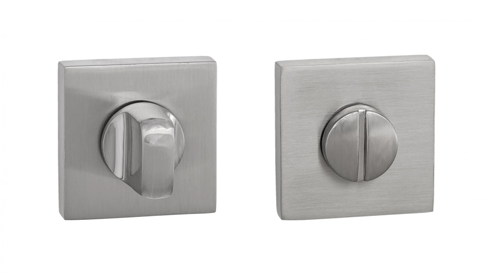 Завертка квадрат Пуэрто INBK AL 03 SN, цвет никель матовый к ручкам INAL 535-03 SN, INAL 538-03 SN, INAL 537-03 SN (гарантия - 12 месяцев)