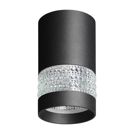 370729 OVER NT21 422 черный Светильник накладной IP20 GU10 9W 235V ELINA