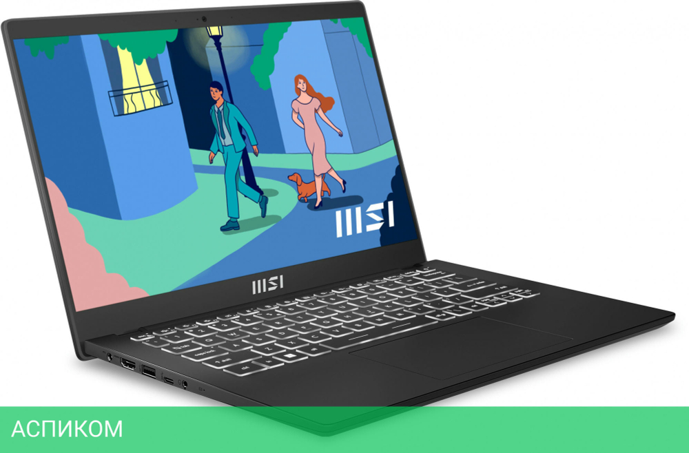 Ноутбук MSI Modern 14 C7M-239XRU Classic Black (9S7-14JK12-239)