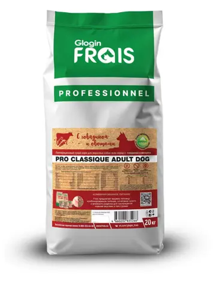 Frais Classique Корм для собак средних и крупных пород Говядина с овощами