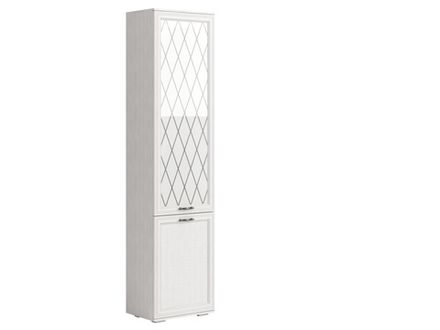 Коллекция Мальта Пенал витрина (П/Л) Дуб приморский/Ясень Анкор (набор)