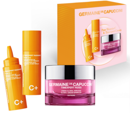 Набор корректирующий антиоксидантный для сухой и очень сухой кожи лица TimExpert Radiance C+ PureC10 and TimExpert Rides Supreme Cream Set