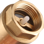 Клапан обратный STOUT - 1" (ВР/ВР, PN12, Tmax 100°C, затвор пластиковый)