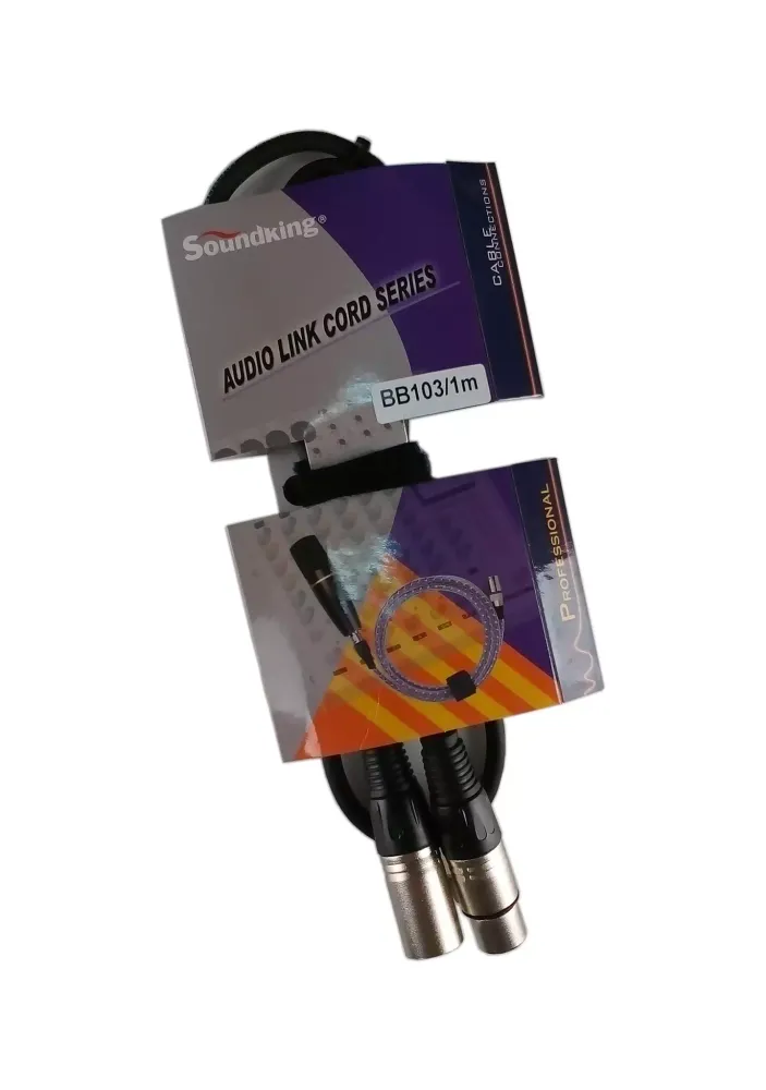 Микрофонный кабель Soundking BB103-1M