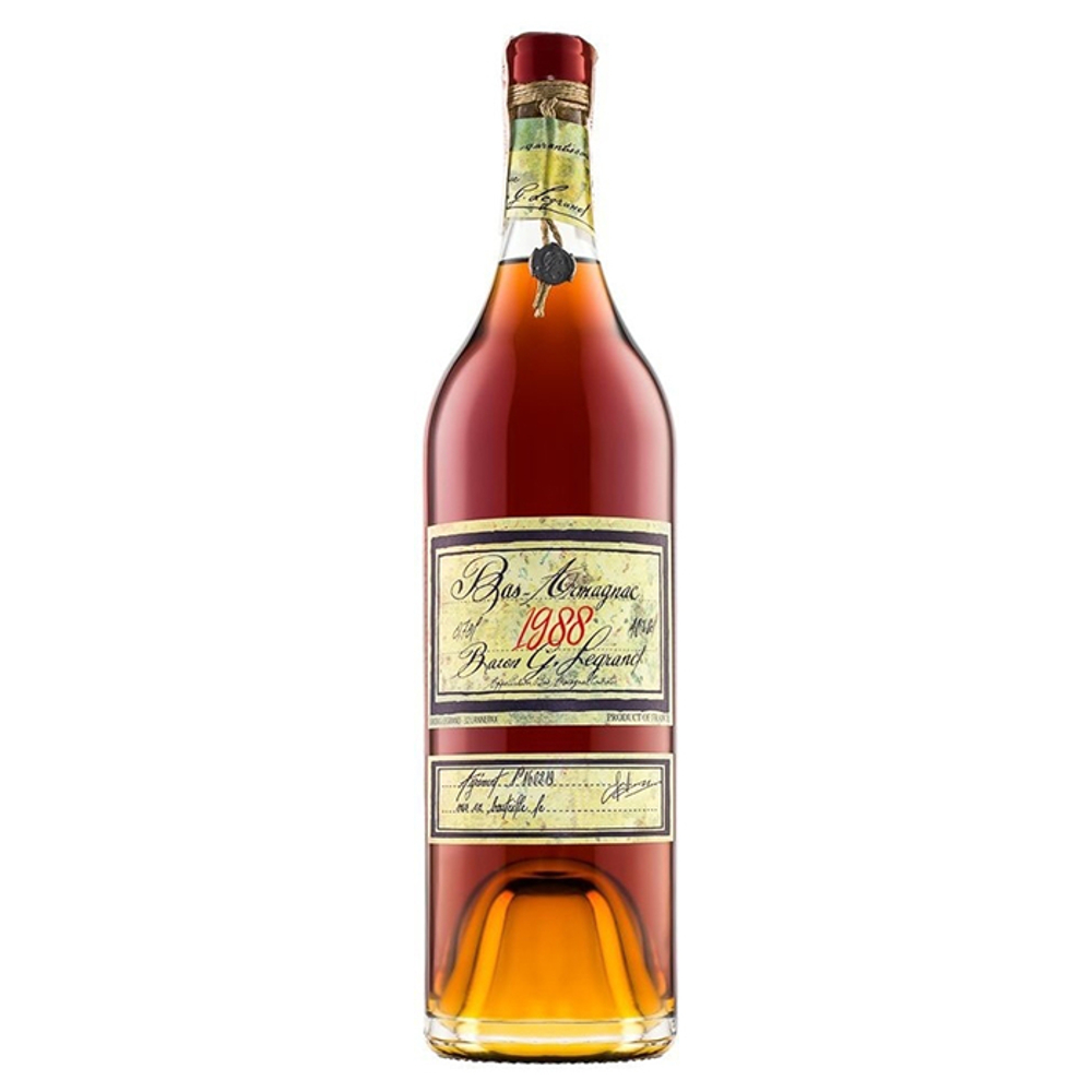 Арманьяк Baron G. Legrand 1988 Bas Armagnac, 0.7 л.
